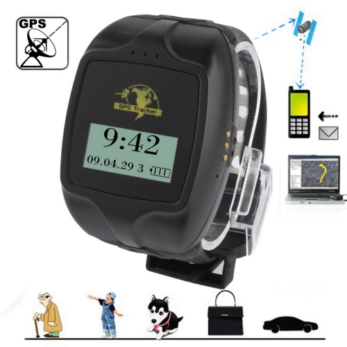 GPS Watch Tracker, Support Network: GSM/GPRS, Band:850/900/1800/1900Mhz, GPS accuracy: 5m - Click Image to Close